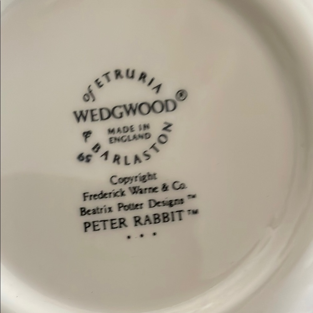 Peter Rabbit Dining Set - Cream - Picture 4 of 5